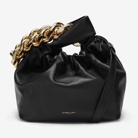 DeMellier Handbags - DeMellier London - Santa Monica Chain Bag in Black - NWOT comes with dus…